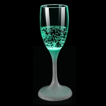 Unison - Grøn LED Champagneglas 